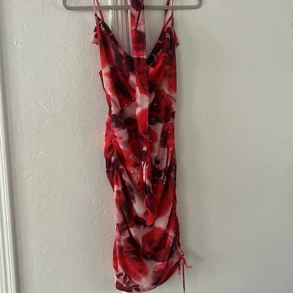 MESH MINI DRESS - Picture 3 of 4